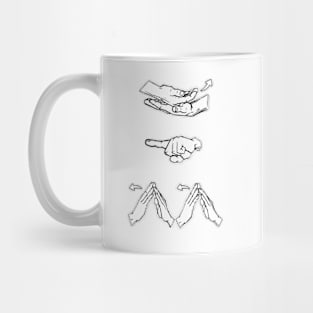 New Pod City ASL Line Art Mug